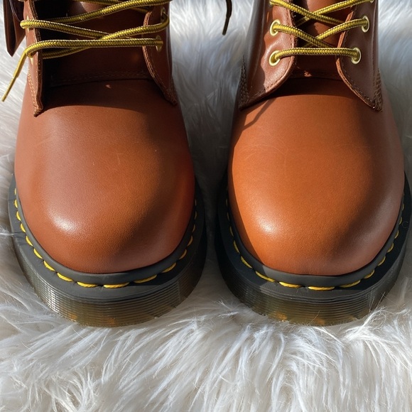 ❄️ DR MARTENS 1460 Wintergrip Leather Lace up boots in tan blizza… - Picture 4 of 17